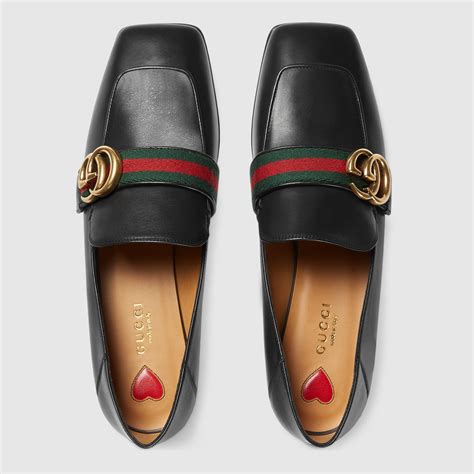 flat gucci shoes women|Gucci shoes for women loafers.